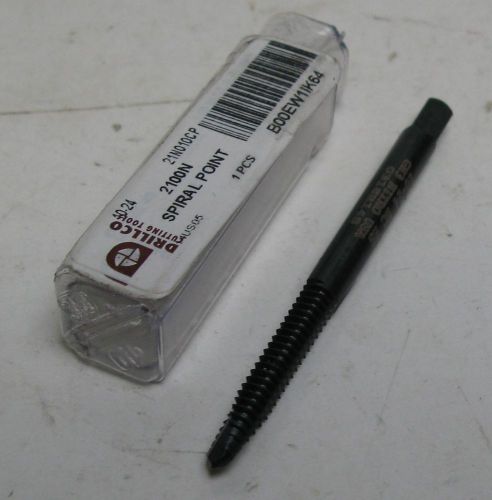 Drillco High Speed Steel Nitro Spiral Point Threading Tap 2 Flute 21N010CP NNB