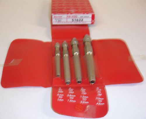 STARRETT S162Z 4 pc Pin Vise Set