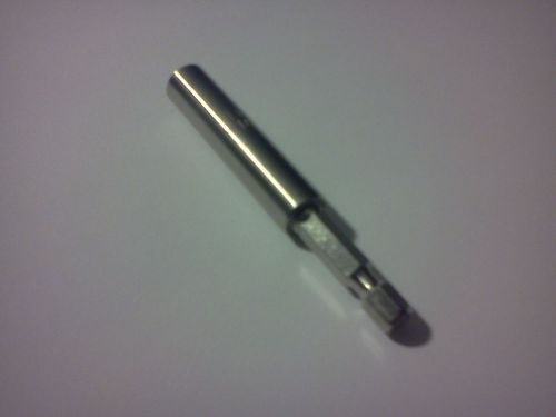 1/4&#034; hex drive - 7/16&#034; dia - aprox. 3&#034; long - tool - magnetic bit holder for sale