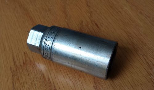 Snap on 3/8&#034; drive 13/16&#034; spark plug chrome socket 6 point no.s9704b for sale