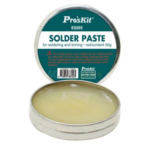 50g Pro&#039;skit 8S005 Acid Free Soldering Flux Paste for PCB BGA PGA SMD Reworking