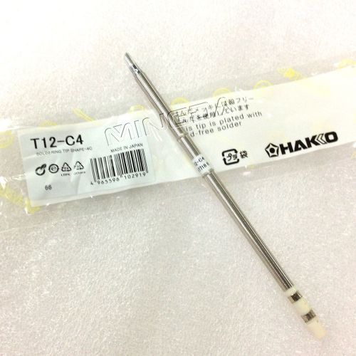 Free Shipping! 2pcs T12-C4 Lead-free Soldering Iron Tips For HAKKO FX-951