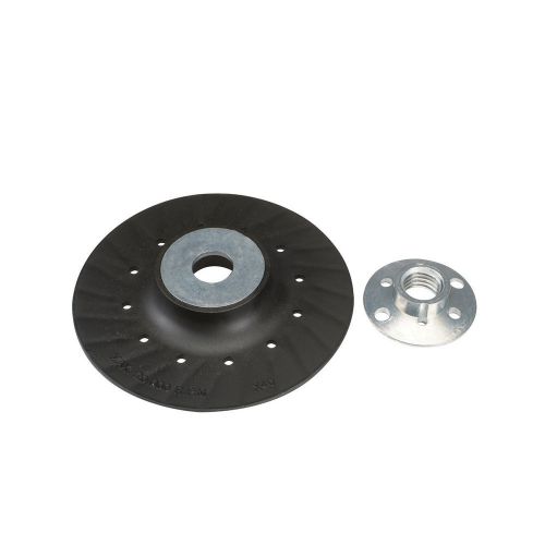 Sander 4-1/2&#034; turbo backing pad 5/8&#034;-11 thread 20,000 rpm max high temp pvc body for sale