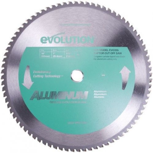 EVOLUTION TCT 14&#034; ALUMINUM-CUTTING SAW BLADE