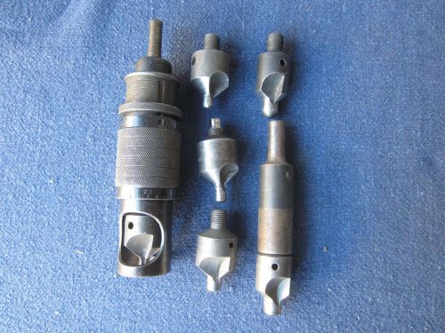 Zephyr mfg model zt331 microstop countersink w/ 6 bits inc zt156-21 &amp; zt156-26 for sale