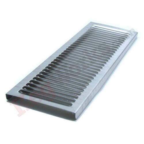 14 7/8&#034; replacement splash grid - stainless steel - pub bar draft beer drip tray for sale