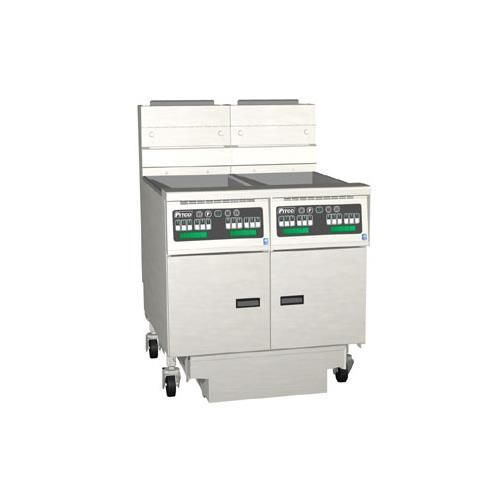 Pitco 2-SG14C-S/FD Gas Solstice Fryer - 220000 BTU - 50 lb.