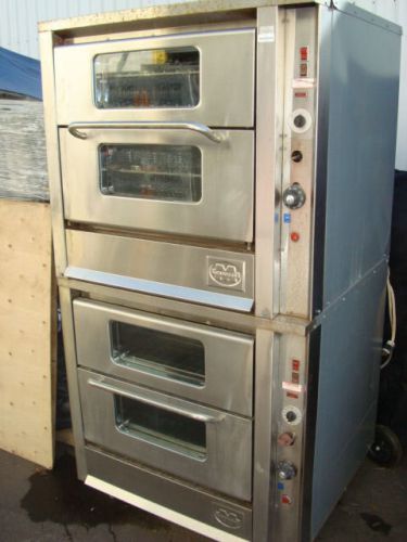 MONTAGUE 2-115ZG Double Stack Convection Oven