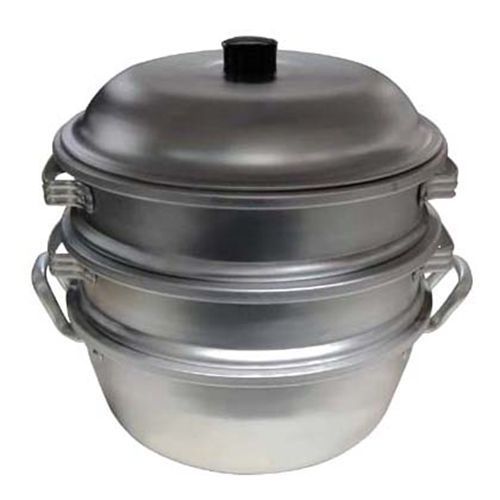 Po Wah Alum. Steamer Set 18&#034; STA-18SET