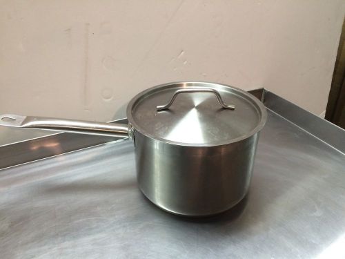 Stainless Steel 4.5 Qt. Master Cook Sauce Pan W/ Cover, Induction