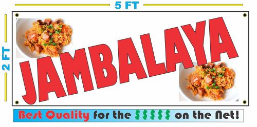 Full Color JAMBALAYA BANNER Sign NEW XL Larger Size