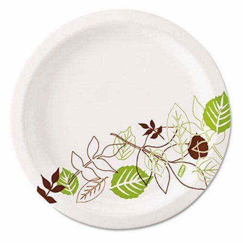 Dixie Pathways Mediumweight 6-7/8&#034; Paper Plates, 1,000 Plates (DIX UX7PATH)