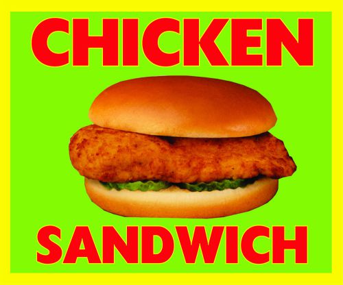 CHICKEN SANDWICH DECAL