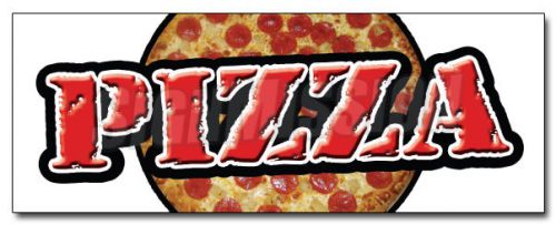 24&#034; pizza decal sticker shop place fresh hot supplies stand marketing promotion for sale