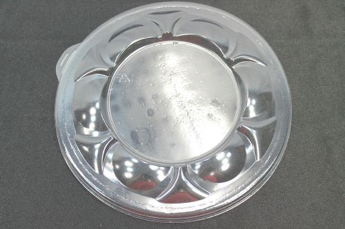 C &amp; M Pack Inc 24/32 oz Round Bowl Flat Clear Lid - 246 Pcs