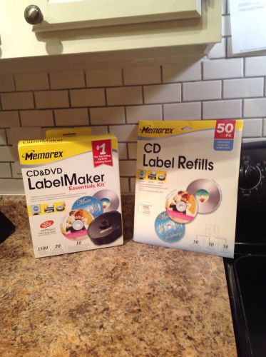 Cd/Dvd Label Maker &amp; Refill Pack