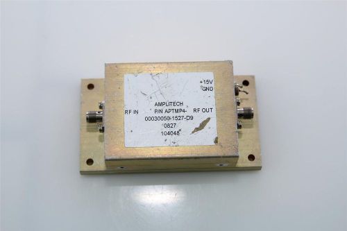 AMPLITECH RF AMPLIFIER 0.030-0.500MHz   37.5db  27dbm