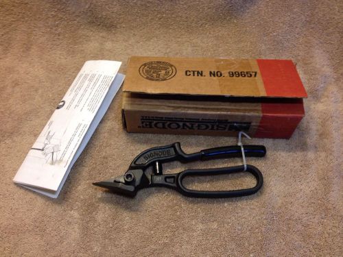 New $155 retail signode cy-29 metal strap hand cutter banding tool snip usa made for sale