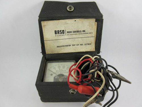 BASO MILLIVOLTMETER TEST KIT NO 31720-3 PENN CONTROLS MILWAUKEE WISCONSIN RARE