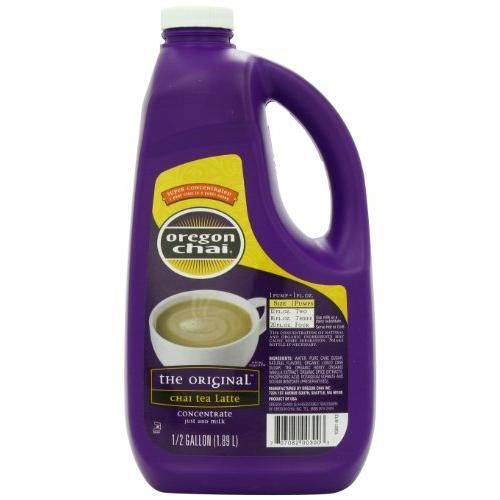 Oregon Chai Original Chai Tea Latte Concentrate, 64 Ounce Jug New