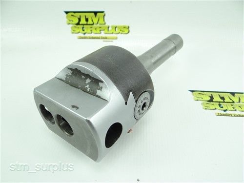 PRECISION 3&#034; OFFSET BORING HEAD W/ R8 SHANK