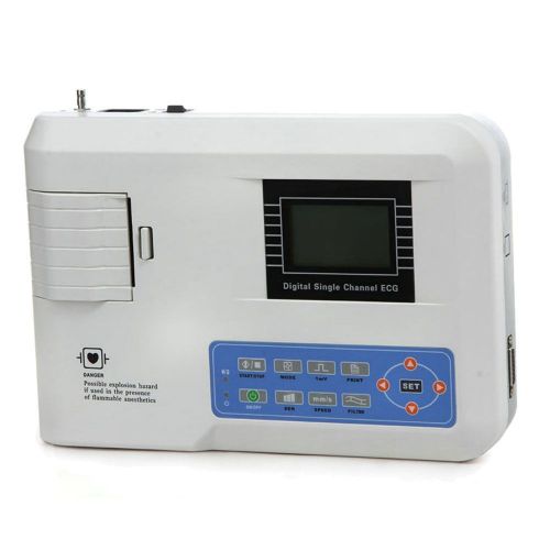 Portable 1 Channel 12 Leads 2.7-Inch Digital Electrocardiograph ECG EKG Machine2