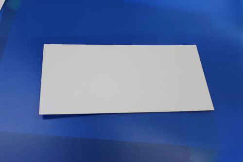 .020&#034; THICK WHITE POLYSTYRENE PLASTIC SHEET 6&#034; x 12&#034; LIGHT DIFFUSING