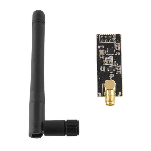 1pcs NRF24L01 + PA + LNA Wireless Transceiver Communication Module + SMA Antenna