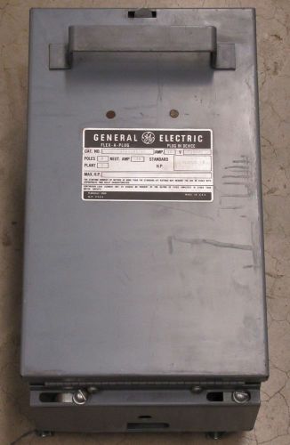 Ge flex-a-plug dfpc421-dh 30a 30 a amp 240v 4 pole 3ph fusible busway switch for sale