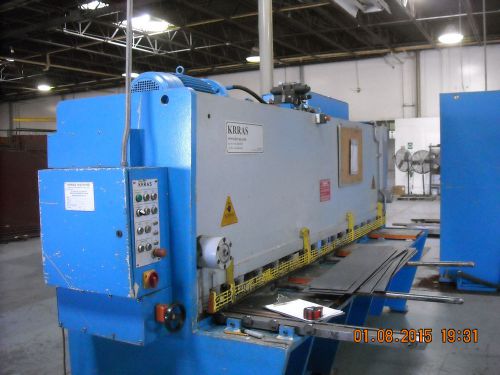 Sheet metal shear krras 10 foot for sale