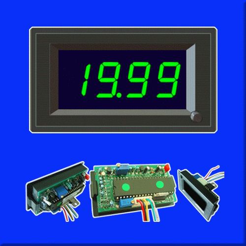 12V  200A COMBO LED DIGITAL SOLAR PANEL BATTERY AMP METER AMMETER + VOLTMETER RV