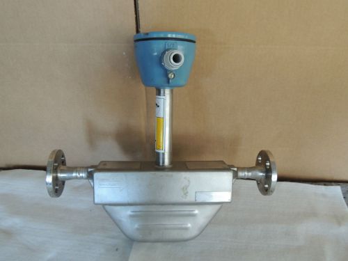 Micro Motion Mass Flow Coriolis meter F025  SS 316L, 1/2&#034; RF Ansi, 100 lb/m max