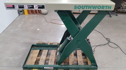 24x48 southworth ls2-36 backsaver hydraulic lift for sale