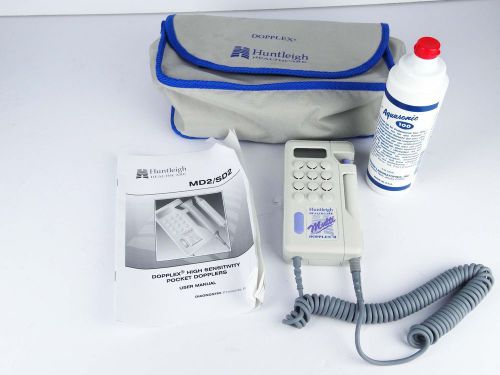 Huntleigh Dopplex II MD2 Bi-directional Fetal / Vascular Doppler W 8MHz Probe