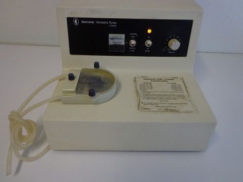 Manostat A Series Varistaltic Pump NICE L@@K FREE SHIPPING