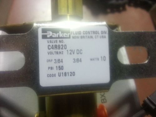 Parker Fluid control div Part # C4R920