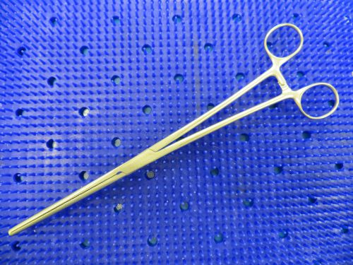 AESCULAP BH652 KOCHER-OCHSNER FORCEPS, 1 X 2 TEETH, STRAIGHT, 10 1/4 &#034;