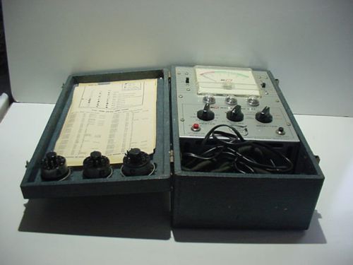 CARTHODE REJUVENATOR TESTER IN CASE B&amp;K MODEL 440 CRT