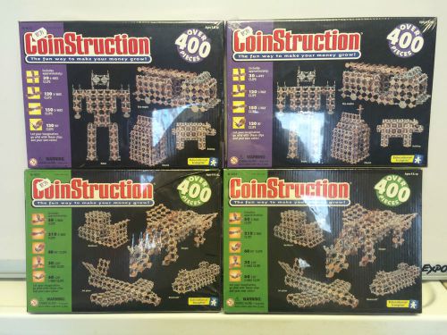 Educational Insights 5 Sets - CoinStruction Building Set Bulk LOT