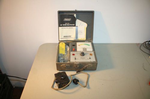 MERCURY MODEL 801 CRT TUBE TESTER - REACTIVATOR : WITH ACCESSORIES : SWEEP HAM