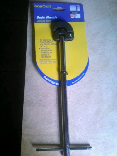 Brand New Brasscraft Steel Basin Wrench T151 NEW Plumbing Tool