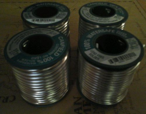 Solder (4) x 1lb rolls