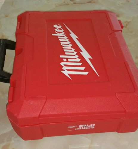 Milwaukee 18 volt drill driver case