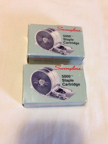 Lot 2 Swingline 50050,  5000 Staple Cartridge