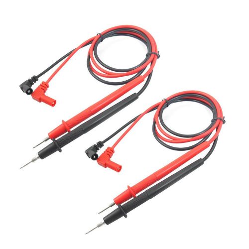 2 Pair 4mm Banana Plug 31.9&#034; Long Multimeters Test Lead