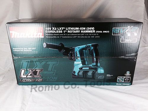 Makita 18v x2 36v cordless 1-inch rotary hammer (new in retail box) #xrh05z for sale