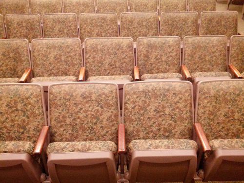 Lot of 136 Auditorium Chairs