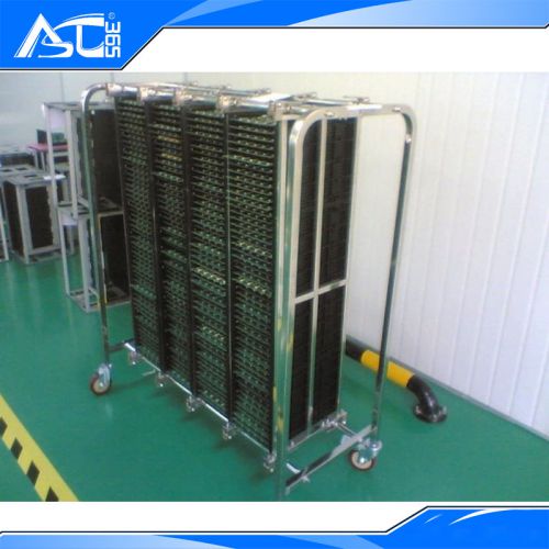 Promotion price!esd antistatic stainless steel pcb storage cart pcb plate-300pcs for sale
