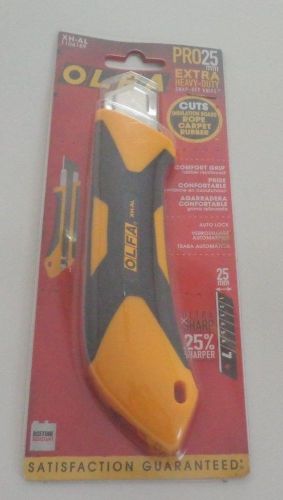 OLFA PRO 25MM EXTRA HEAVY DUTY SNAP OFF KNIFE AUTO LOCK ULTRA SHARP CUTS CARPET