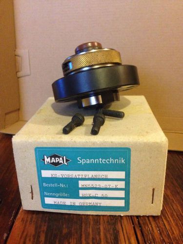 NEW** Mapal MN5523-07-K HSK-C 50 Adaptor Flange